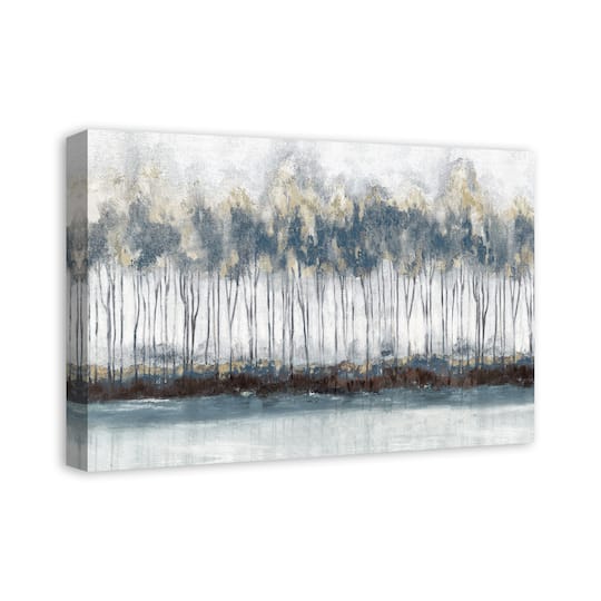 Birch Treescape 24" x 16" Canvas Wall Art